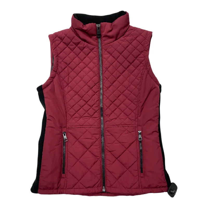 Men's Coats with Breathable FabricVest Puffer & Quilted By Andrew Marc In Black & Red, Size: S Men's Coats with Breathable FabricVest Puffer & Quilted By Andrew Marc In Black & Red, Size: S