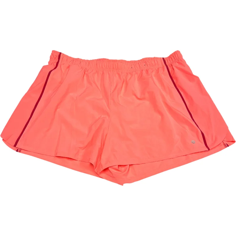 Skinny Men's Fit Casual ShortsAthletic Shorts By Xersion In Peach, Size: 1x