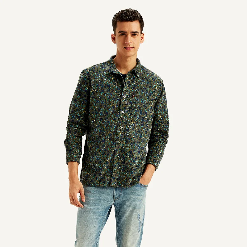 Men's Essential Dress Shirts for Everyday WearMen's Floral Print Slim Fit Shirt