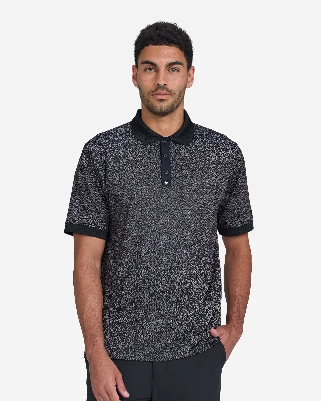 Men's Shirts with Hidden ButtonsSwarles Barkely Black
