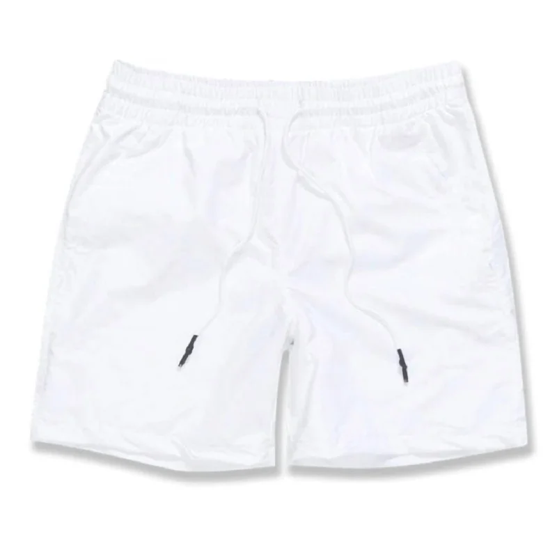Performance-Driven Men's Athletic ShortsMen's Athletic Marathon Shorts In White
