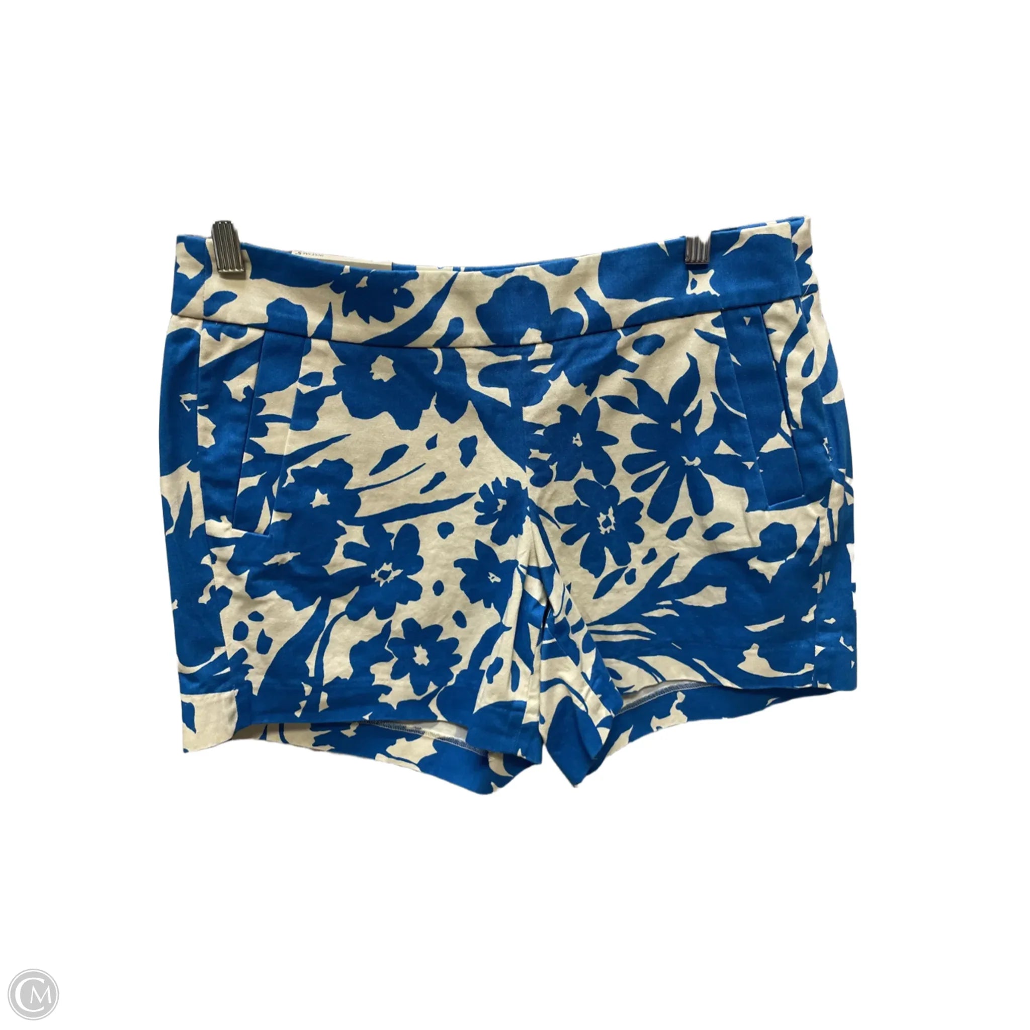 Trendsetting Men's Fashion and Pattern ShortsShorts By J. Crew In Blue & Cream, Size: 6 Trendsetting Men's Fashion and Pattern ShortsShorts By J. Crew In Blue & Cream, Size: 6