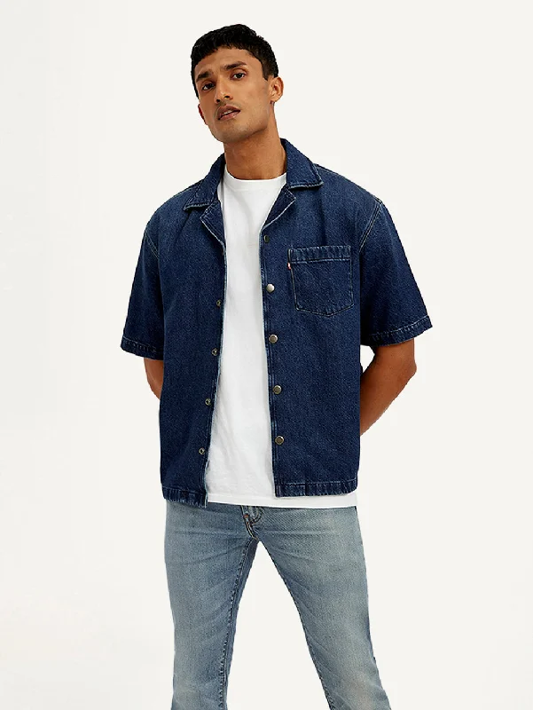 Men's Pattern-Play Shirts for a Fun TwistMen's Solid Relaxed Fit Shirt