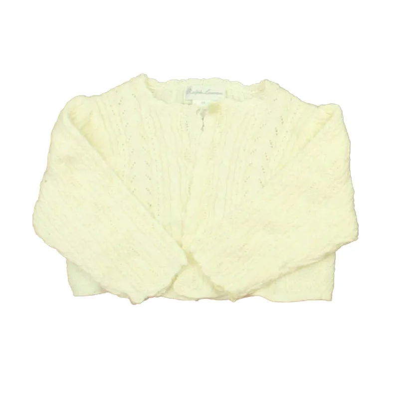 Layered Men's Vest SweatersRalph Lauren Girls White Cardigan