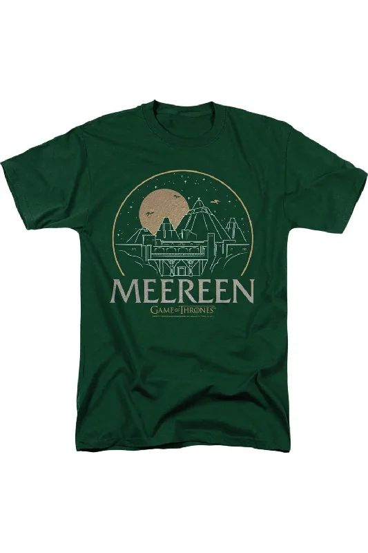 Men's Shirts with CollarsGame Of Thrones Meereen Short Sleeve Adult Tee / T-Shirt