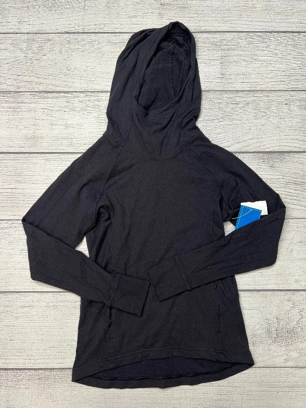 Men's Hoodies with Ribbed HemsAthletic Sweatshirt Hoodie By Lululemon In Black, Size: Xs Men's Hoodies with Ribbed HemsAthletic Sweatshirt Hoodie By Lululemon In Black, Size: Xs