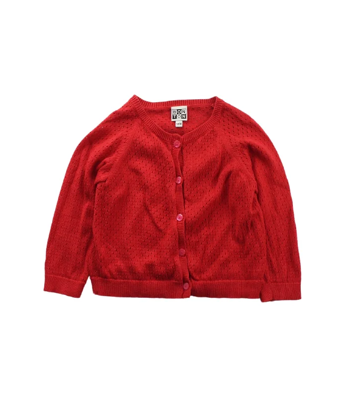Versatile Men's Zip-Up SweatersBonton Cardigan 12-18M