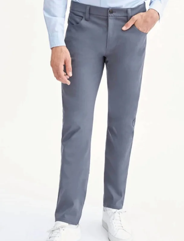 Elegant Straight-Leg Men's JeansMen's Tech Series Adrien Pants In Charcoal