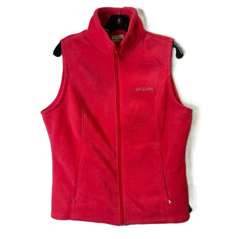 Men's Coats Made in the USAVest Other By Columbia In Pink, Size: L