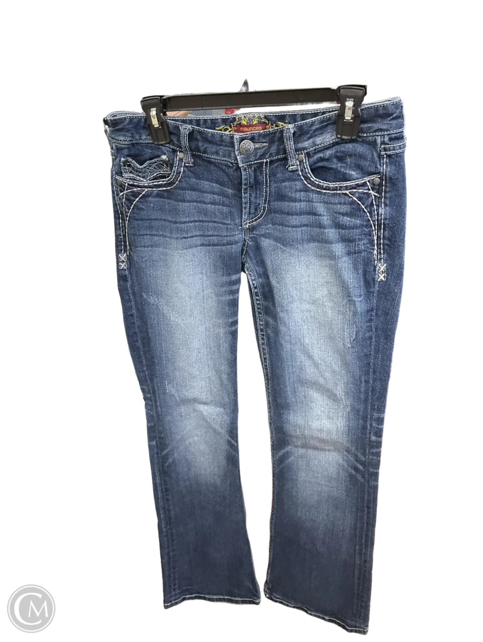 Latest Designer Men's JeansJeans Flared By Maurices In Blue Denim, Size: 8