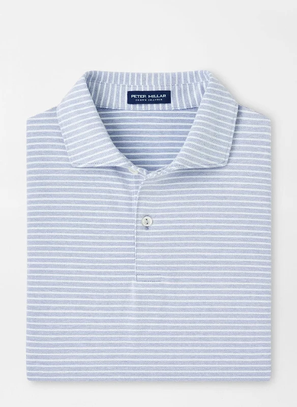 Men's Shirts with Spread CollarsPeter Millar Albatross Cotton Blend Piqué Polo