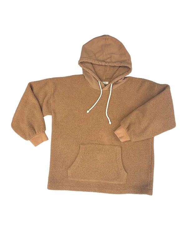 Men's Hoodies for Mild WeatherSweatshirt Hoodie By Madewell In Brown, Size: M