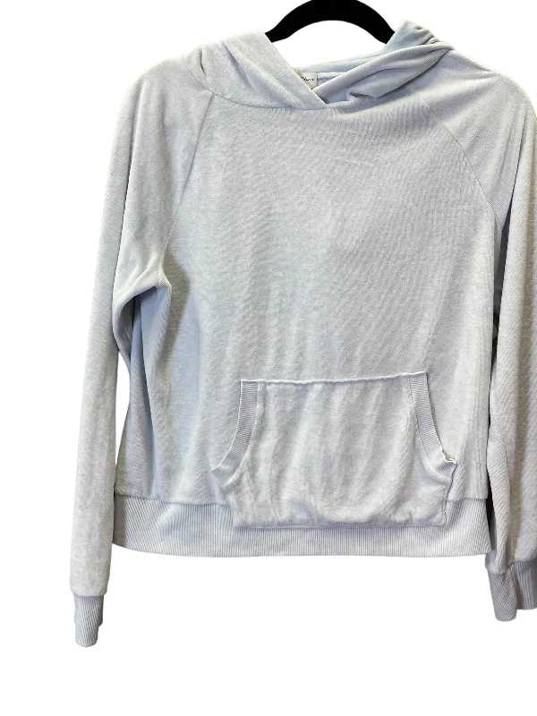 Classic Men's Cotton HoodiesSweatshirt Hoodie By Michael Stars In Blue, Size: S