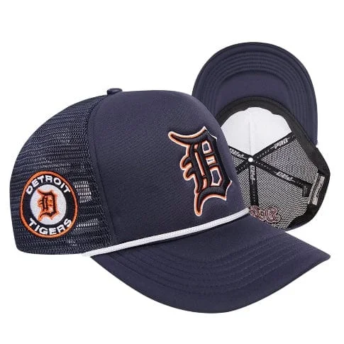 Patterned Beanie CapsPro Standard Detroit Tigers 2 Tone Wordmark Foam Front Trucker (Midnight Blue) Patterned Beanie CapsPro Standard Detroit Tigers 2 Tone Wordmark Foam Front Trucker (Midnight Blue)