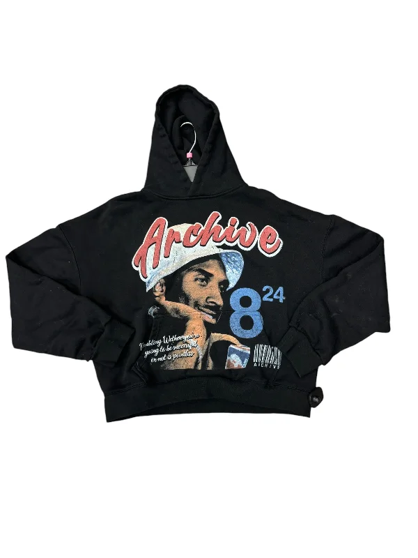 Men's Hoodies for YogaSweatshirt Hoodie By Cmc In Black, Size: L