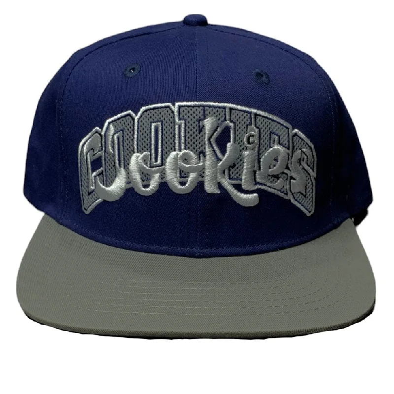 Formal Top HatsCookies Loud Pack Twill Color-Blocked Snapback Cap (Navy) 1557X5859