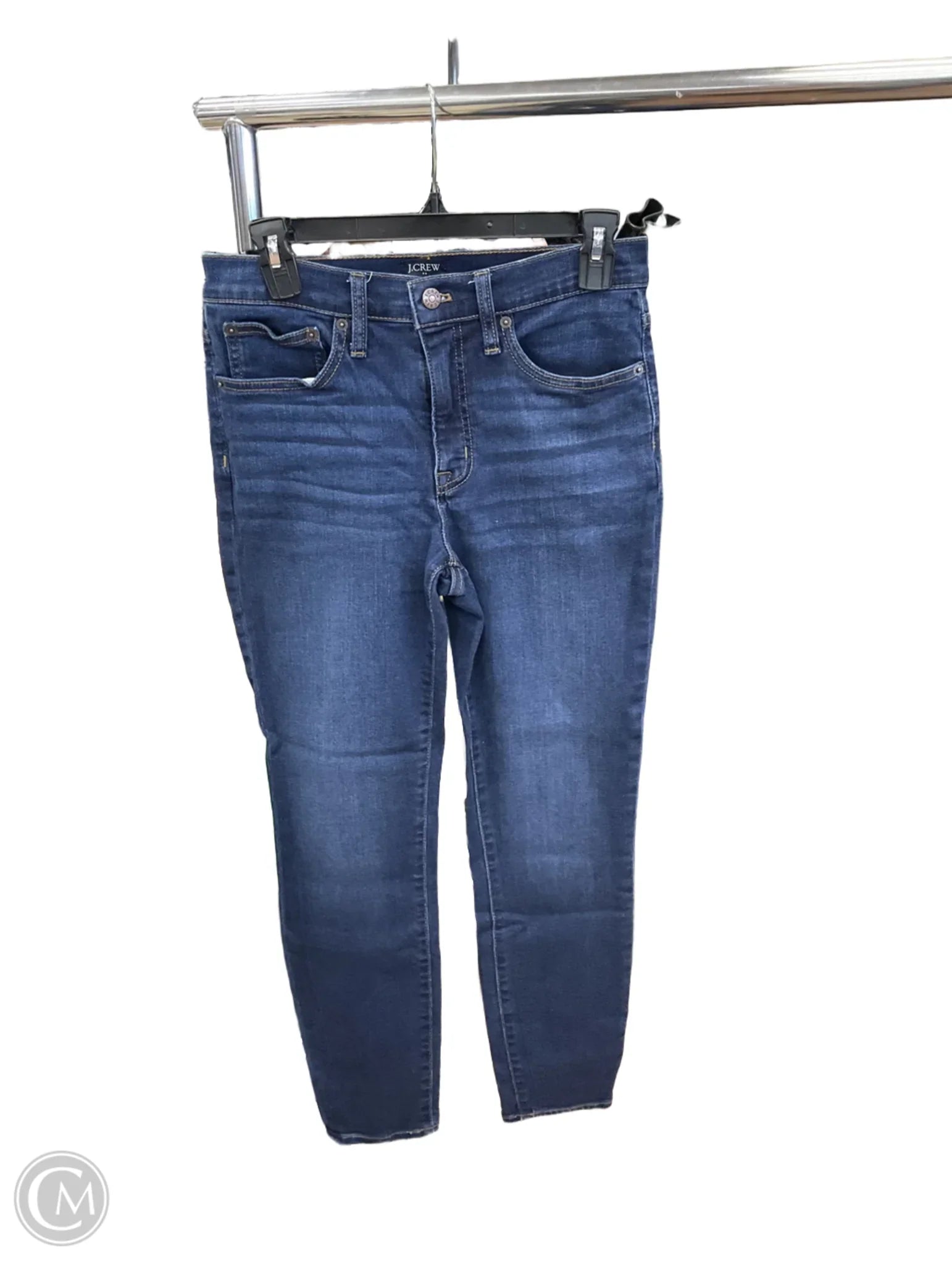 Men's Straight-Leg Jeans in Dark WashJeans Skinny By J. Crew In Blue, Size: 6
