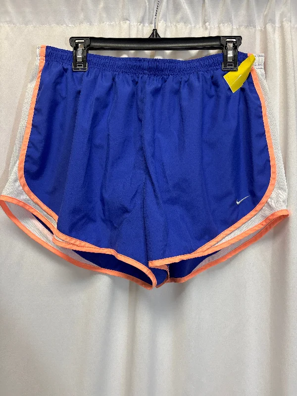 Beach-Ready Men's Summer ShortsAthletic Shorts By Nike In Blue, Size: 1x