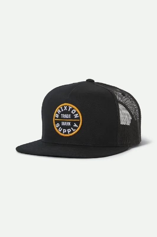 Lightweight Bucket HatsOath Trucker Hat - Black/Black
