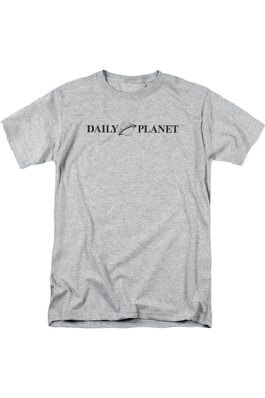 Men's Shirts for HuntingSuperman Daily Planet Logo Short Sleeve Adult Tee / T-Shirt