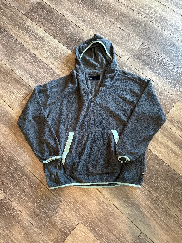 Weather-Ready Men's HoodiesSweatshirt Hoodie By Clothes Mentor In Grey, Size: L