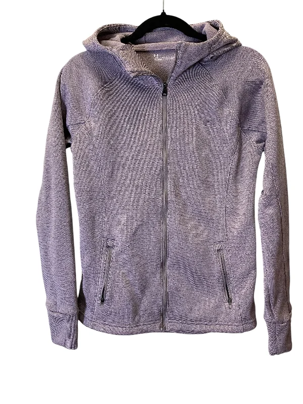 Men's Hoodies with Reinforced CuffsSweatshirt Hoodie By Under Armour In Purple, Size: S Men's Hoodies with Reinforced CuffsSweatshirt Hoodie By Under Armour In Purple, Size: S