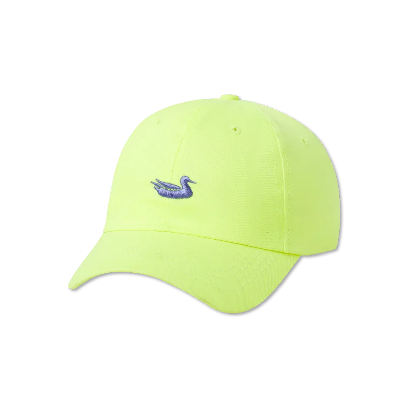 Electric Lime with Lilac Duck