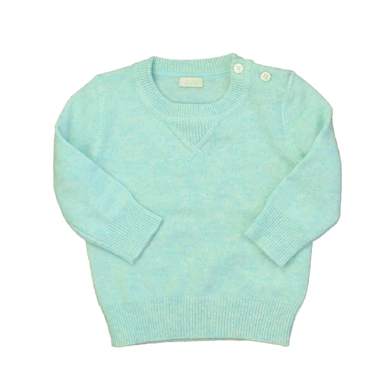 Durable Men's Acrylic SweatersCrewcuts Unisex Aqua Sweater