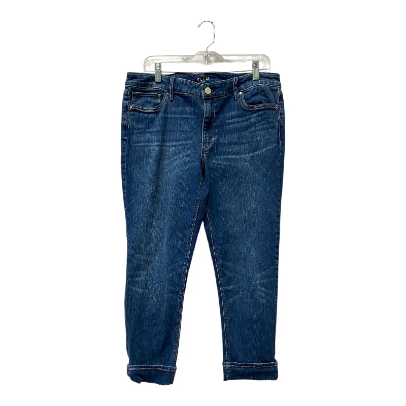 Designer Skinny Men's JeansJeans Cropped By White House Black Market In Blue, Size:12 Designer Skinny Men's JeansJeans Cropped By White House Black Market In Blue, Size:12