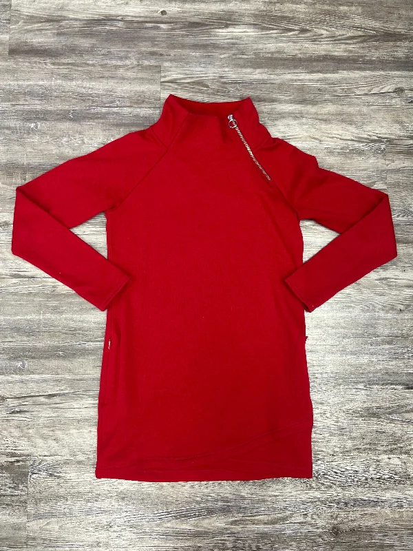 Men's Hoodies with Military InfluenceAthletic Sweatshirt Crewneck By Athleta In Red, Size: Xxs Men's Hoodies with Military InfluenceAthletic Sweatshirt Crewneck By Athleta In Red, Size: Xxs