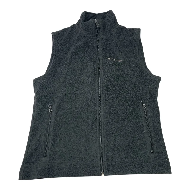 Durable Men's Car CoatsVest Fleece By Columbia In Black, Size: M