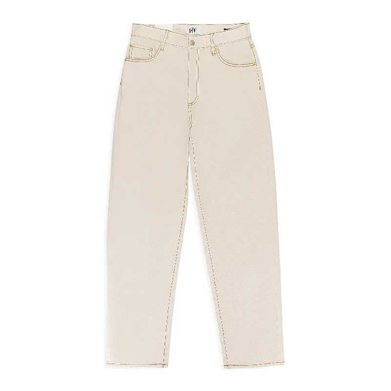 Workwear Men's JeansBENZ TWILL ECRU STRAIGHT FIT JEANS