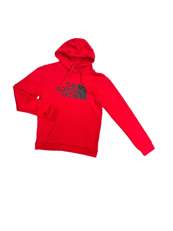 Men's Hoodies with Quilted LiningAthletic Sweatshirt Hoodie By The North Face In Red, Size: S Men's Hoodies with Quilted LiningAthletic Sweatshirt Hoodie By The North Face In Red, Size: S