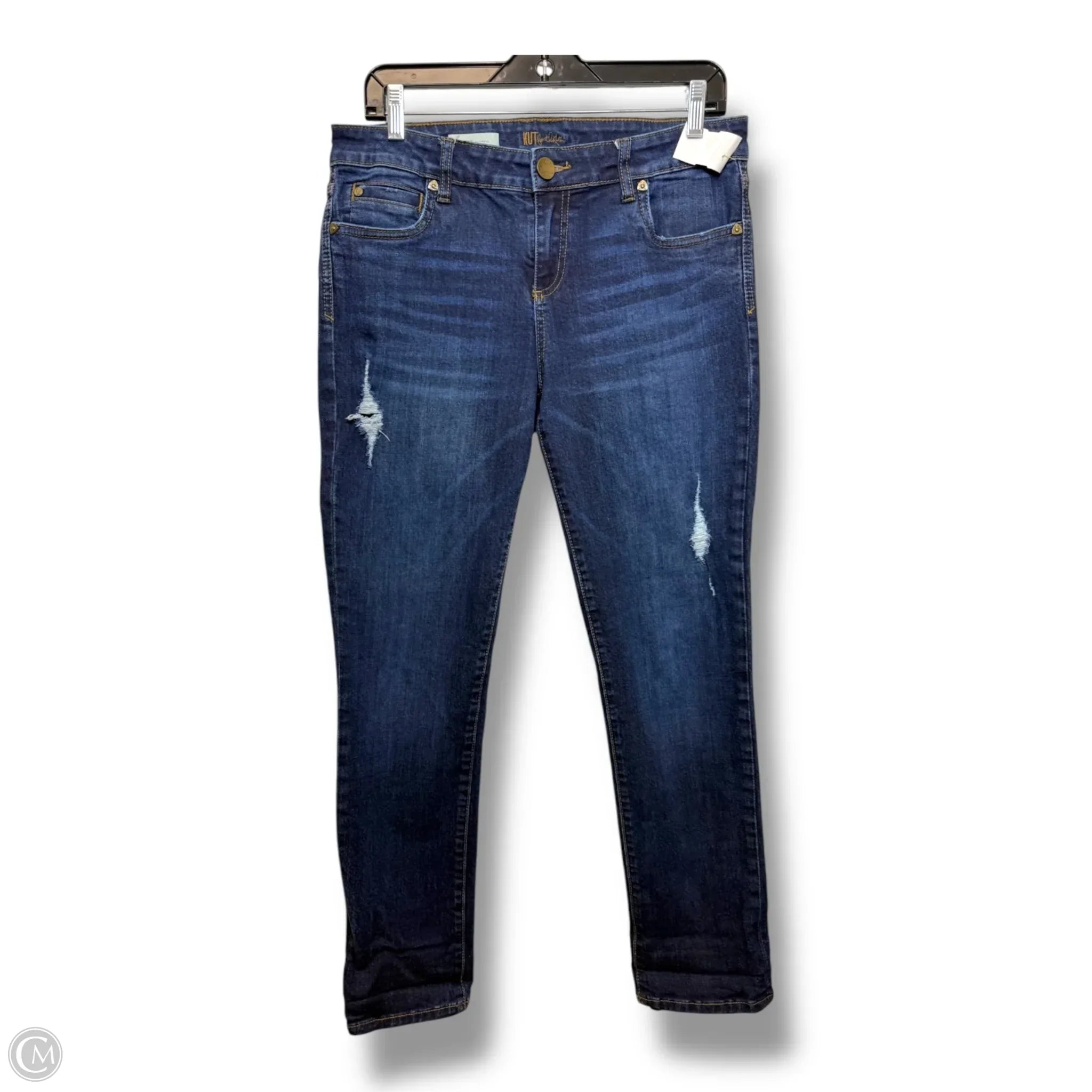 Elegant Straight-Leg Men's JeansJeans Straight By Kut In Blue, Size: 8