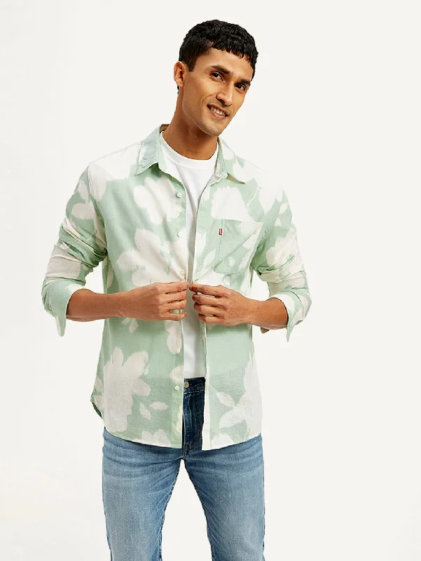Men's Slim-Fit Shirts for a Flattering ShapeMen's Floral Slim Fit Shirt