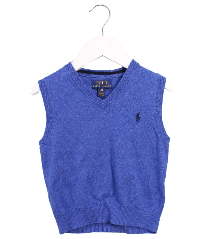 Comfortable Men's Cotton SweatersPolo Ralph Lauren Sweater Vest 3T