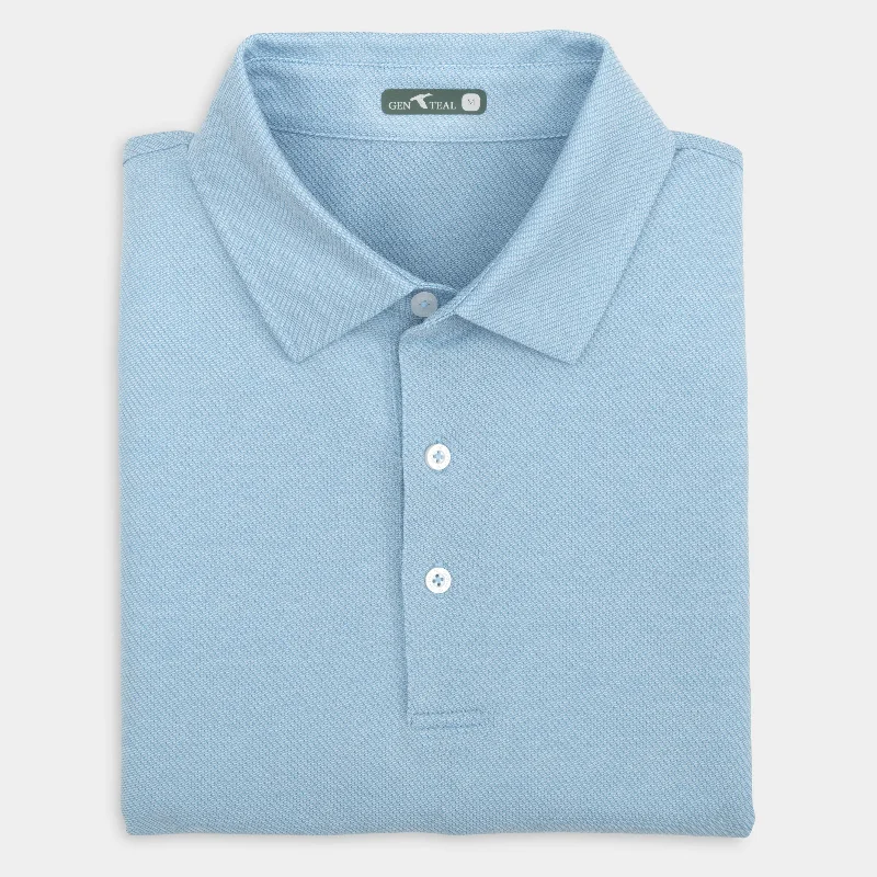 Men's Shirts with Lace-Up HemlinesScales Texture Polo