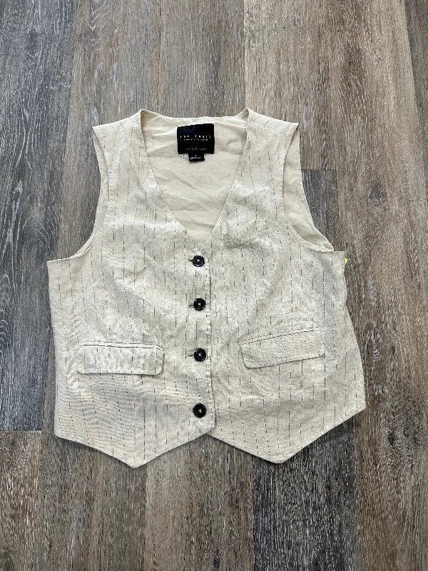 Men's Coats for All SeasonsVest Other By Sanctuary In Cream, Size: L