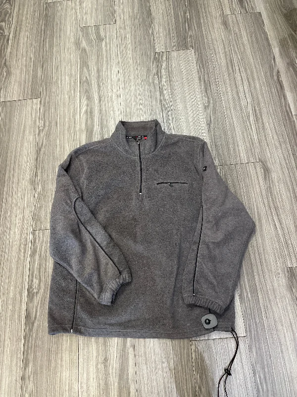 Men's Hoodies for RunningGrey Sweatshirt Collar Clothes Mentor, Size Xl