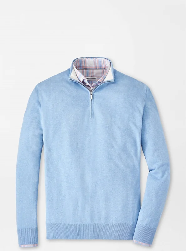 Men's Sweaters with BeadsMen's Whitaker Quarter-Zip Sweater In Cottage Blue