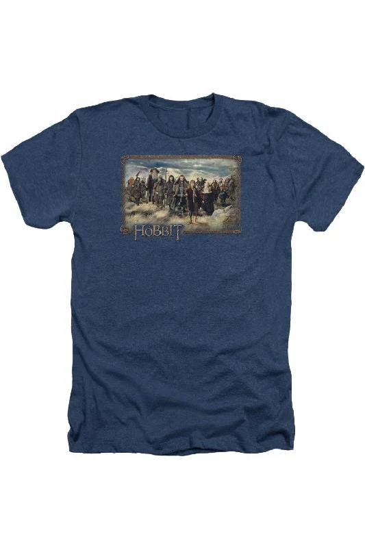 Men's Shirts with Hidden PocketsThe Hobbit Hobbit & Company Adult Heather Tee / T-Shirt Men's Shirts with Hidden PocketsThe Hobbit Hobbit & Company Adult Heather Tee / T-Shirt