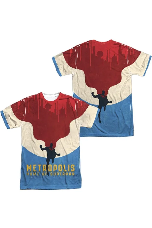 Casual Men's T-ShirtsSuperman Home (Front/Back Print) Short Sleeve Adult Poly Crew Tee / T-Shirt Casual Men's T-ShirtsSuperman Home (Front/Back Print) Short Sleeve Adult Poly Crew Tee / T-Shirt