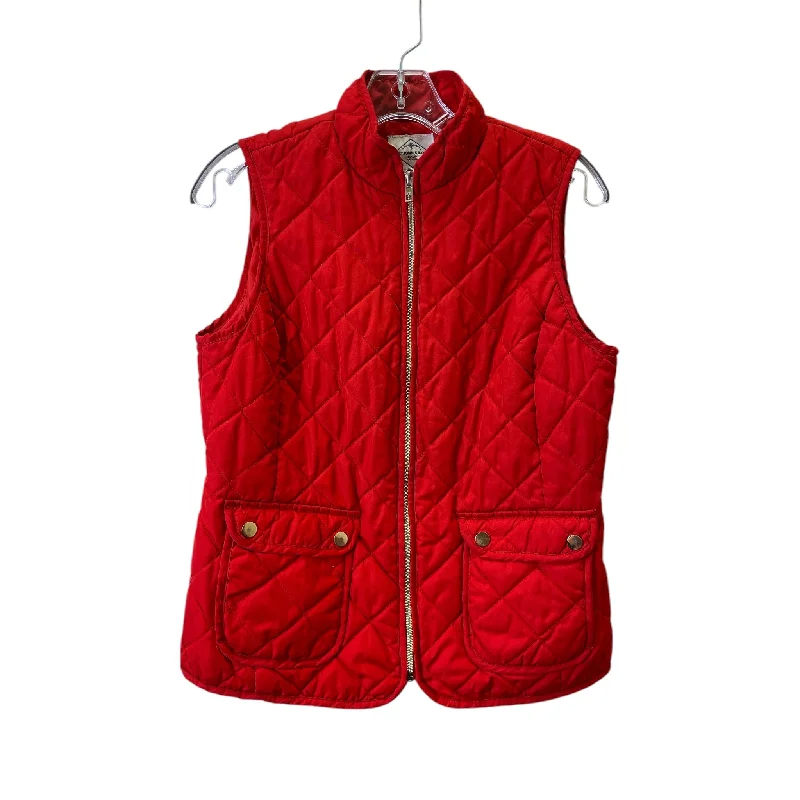Men's Coats for SpringVest Puffer & Quilted By St Johns Bay In Red, Size:S