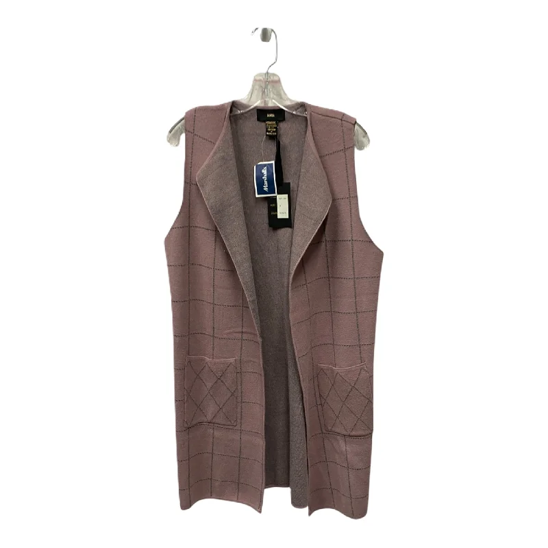 High-Quality Men's Duffle CoatsVest Sweater By Cme In Purple, Size: M
