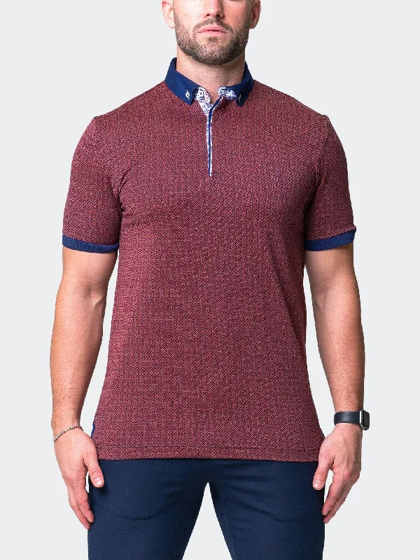Men's Shirts with Graphic PrintsPolo MozartOpa Red