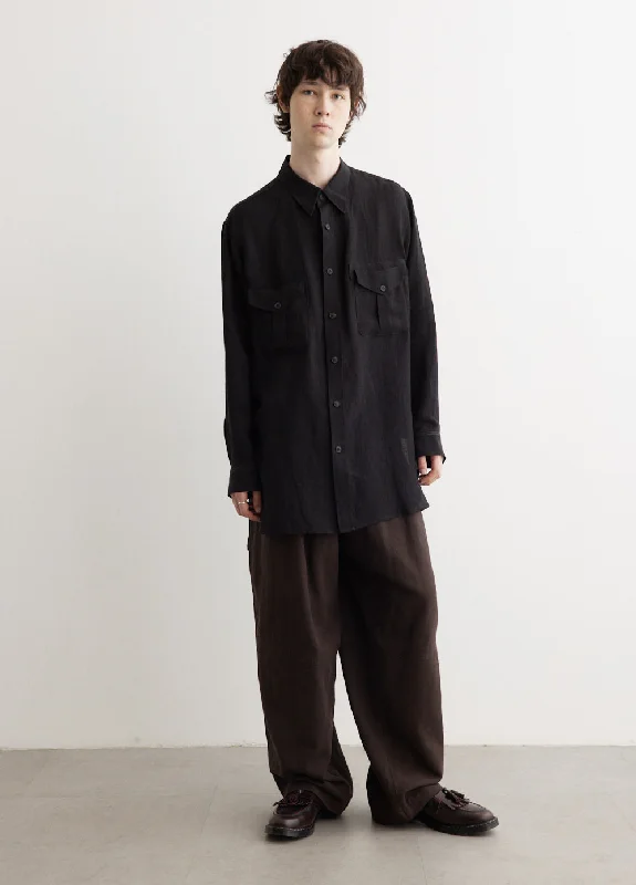 Men's Shirts with Barrel CuffsOut Pocket Shirt