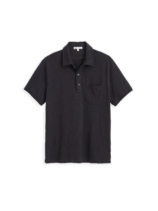 Men's Flowy Shirts for a Relaxed LookStandard Polo in Slub Cotton