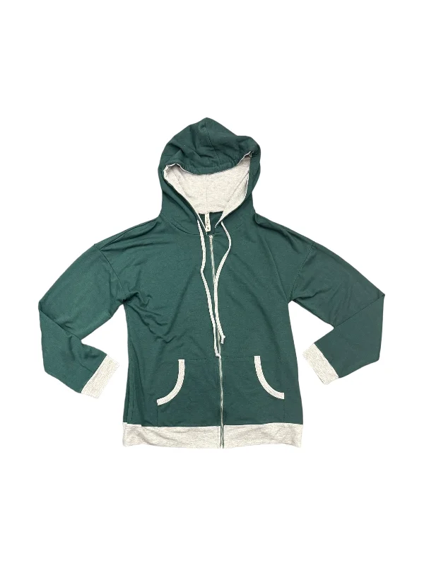 Men's Hoodies for Big and TallGreen Sweatshirt Hoodie Clothes Mentor, Size M