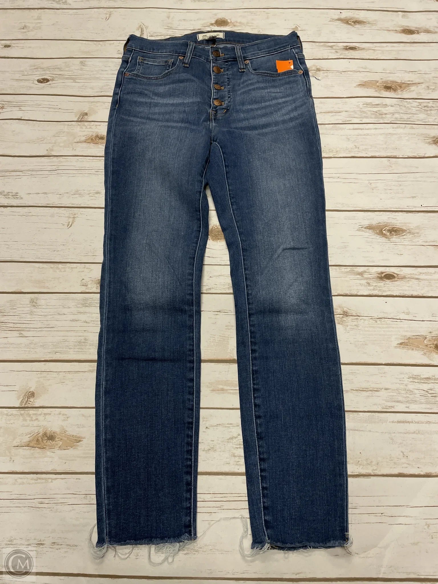Jeans for Men with Skinny LegsJeans Skinny By Madewell In Blue Denim, Size: 4