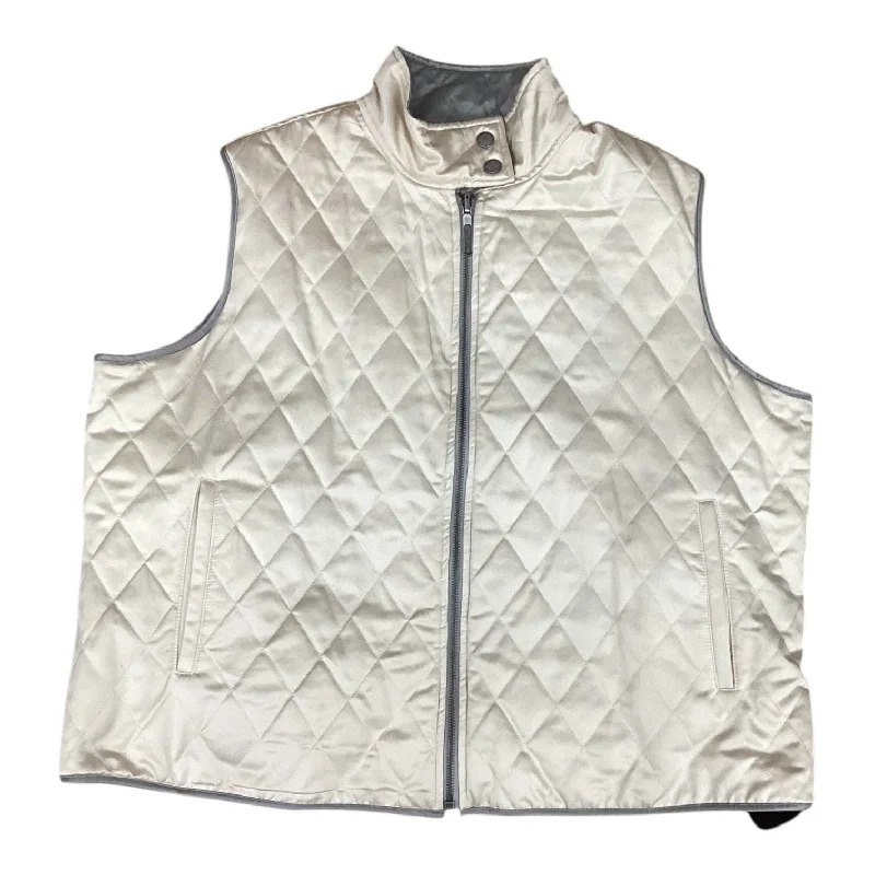 Best Men's Leather CoatsReversible Vest Designer By Ralph Lauren In Tan, Size: 1x